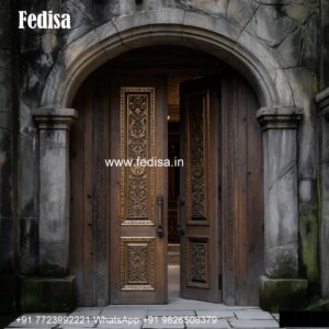 Villa Entrance Door Sliding Door Gate Design No-1100
