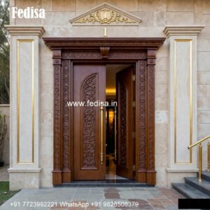 Bungalow Classic Door Design Steel Darwaja Design No-1101