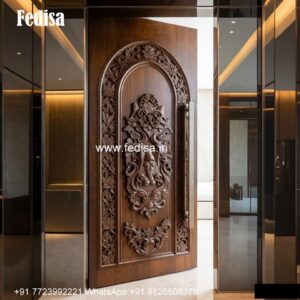 Engraved Wooden Door Door Design Door Design No-1113