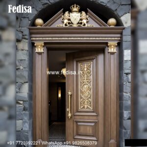 Vintage Wooden Door Ghar Ke Darwaje Ki Design No-1117