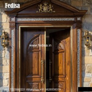 Luxury Classic Doors Double Door Jali Gate Design No-1124