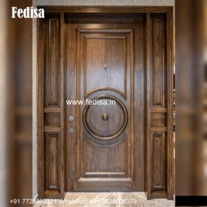 Carved Wooden Doors Simple Room Door Design No-1128