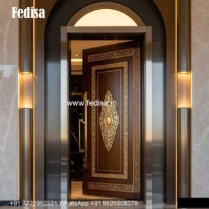 Classic Wooden Main Door Design For Home Hdhmr Door Design No-1144