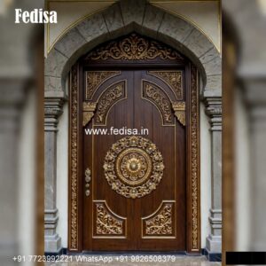 Luxury Classic Entrance Door Designs India Staircase Door Design No-1146