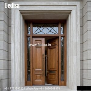 Carved Door Patterns Lakdi Ka Darwaja Design No-1149