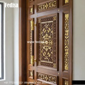 Antique Door Style Showcase Door Design No-1243