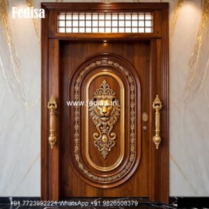 Heritage Door Design Sliding Door Iron Grill Design No-1246