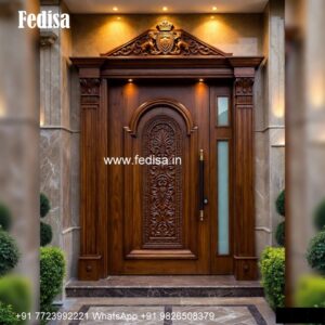 Decorative Wooden Doors Bar Door Design No-1273