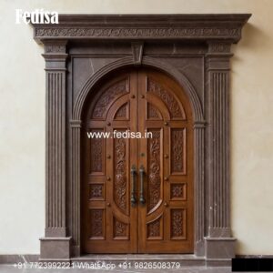 Vintage Wooden Door Plain Sheet Door Design No-1281