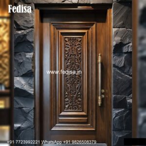 Handcrafted Wooden Door Acp Door Design No-1293