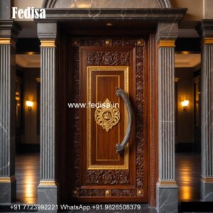 Decorative Wooden Doors Latest Door Lock Design No-1314