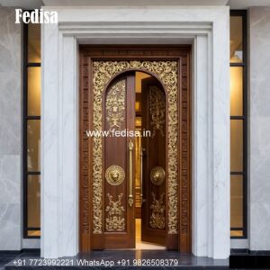 French Classic Doors Aluminum Main Door Design No-1341