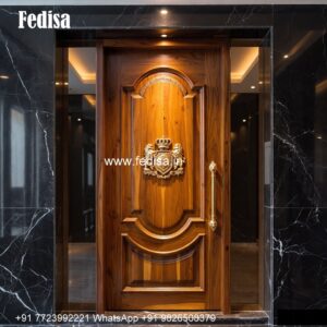 Double Door Classic Style Bedroom Door Sunmica Design No-1357