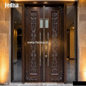 Vintage Wooden Door 3d Main Door Design No-1363