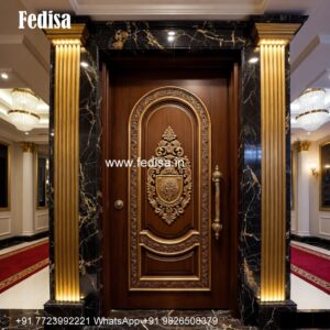 Antique Door Style Bedroom Balcony Door Design No-1366