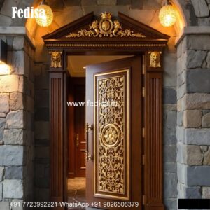 Main Door Classic Design Pooja Room Glass Door Designs For Home No-1384