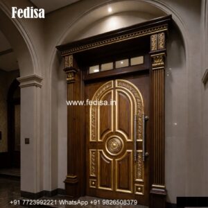 Bungalow Classic Door Design Jali Main Door Design No-1388