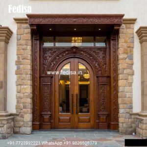 Engraved Wooden Door Flush Door Darwaje No-1400
