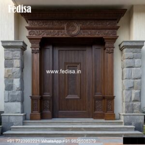 Colonial Style Door 2 Side Door Design No-1420