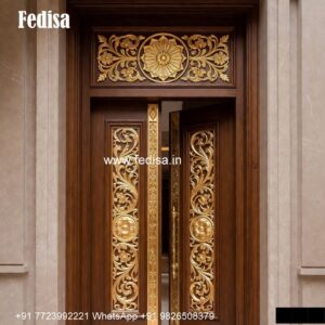 Luxury Classic Entrance Door Designs India Iron Pipe Door Design No-1433