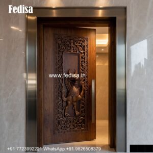 Traditional Door Design Ganesh Design Door No-1444