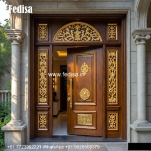 Home Entry Wooden Door Bed Room Gate Design No-1468