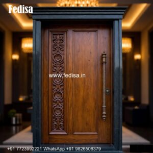 Classic Wooden Main Door Design For Home Double Main Door Designs For Indian Homes No-1472