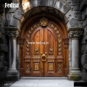 Classic Door Design Pooja Room Bell Design No-1484