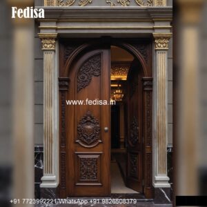 Classic Front Door Ideas Aluminum Door Window Design No-1487