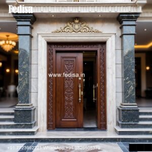 Ornate Door Design Latest Sunmica Door Design No-1750