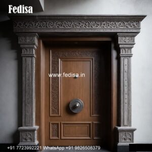 Front Entrance Classic Door Plastic Door Design With Price No-1754