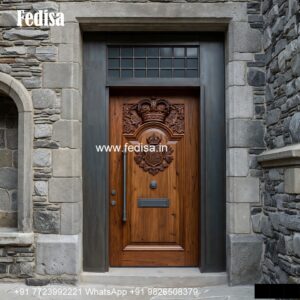Villa Entrance Door Wpc Main Door Design No-1756