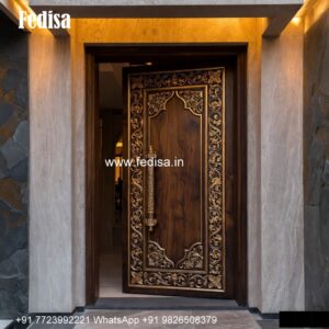 Carved Door Patterns House Door Gate Design No-1764
