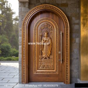 Handcrafted Wooden Door One Door Design No-1785