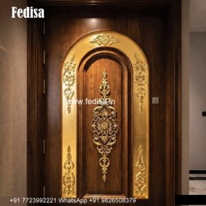 Vintage Wooden Door Designs For Houses Modern Plywood Door Design No-1803