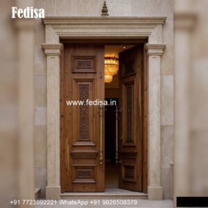 Luxury Classic Entrance Door Designs India Building Main Door Design No-1843