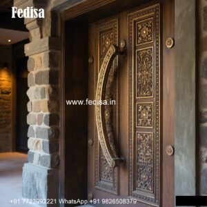 Handcrafted Wooden Door Dile Door Design No-1908