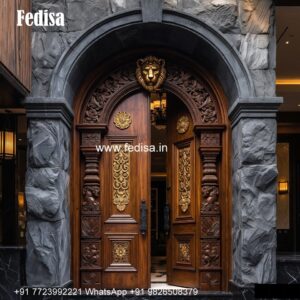 Palace Style Doors Ganpati Door Design No-1922