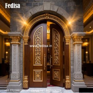 Luxury Classic Entrance Door Designs India Double Palla Gate Design No-1925