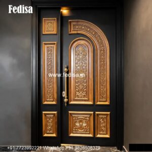 Bungalow Classic Door Design Silver Door Design No-3233