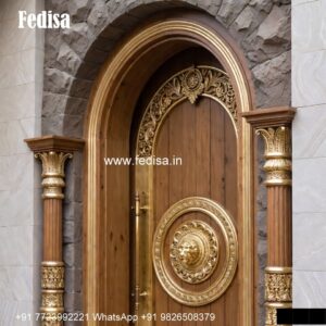 Royal Entrance Door Steel Jali Door No-3295