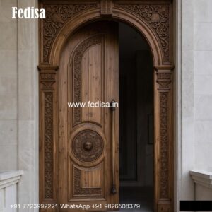 Colonial Style Door Teak Wood Design Door No-3306