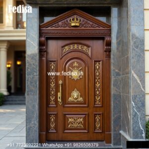 Luxury Classic Entrance Door Designs India Single Door Designs For Main Door No-3319