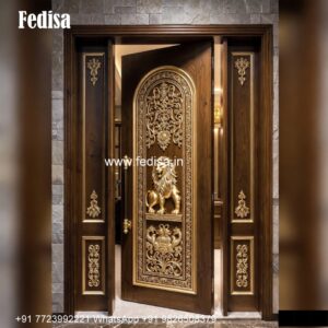 Classic Front Door Ideas Sliding Grill Gate No-3332