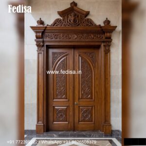 Wooden Carved Door Design Wood Door Design Simple No-3335