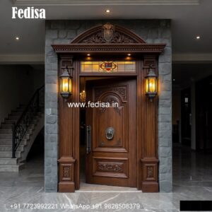 Handcrafted Wooden Door Door Stopper Design No-3343