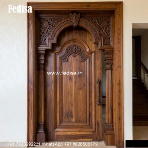 Home Entry Wooden Door Main Door Granite Design No-3354