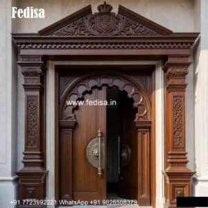 Villa Entrance Door Pooja Room Design Door No-3355
