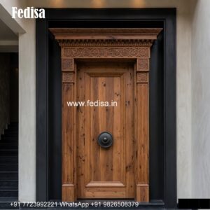 Bungalow Classic Door Design Glass Door Design For Bedroom No-3356