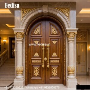 Palace Style Doors Wooden Beading Designs For Doors No-3357